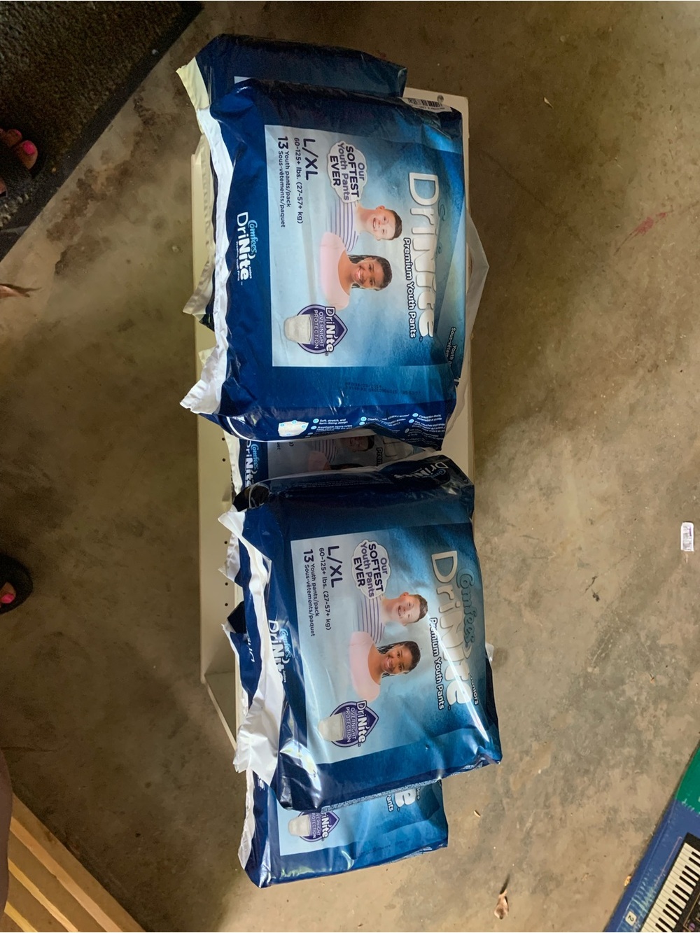Depend Underwear for  Girls & Boys Navy Blue Packaging (L/XL)